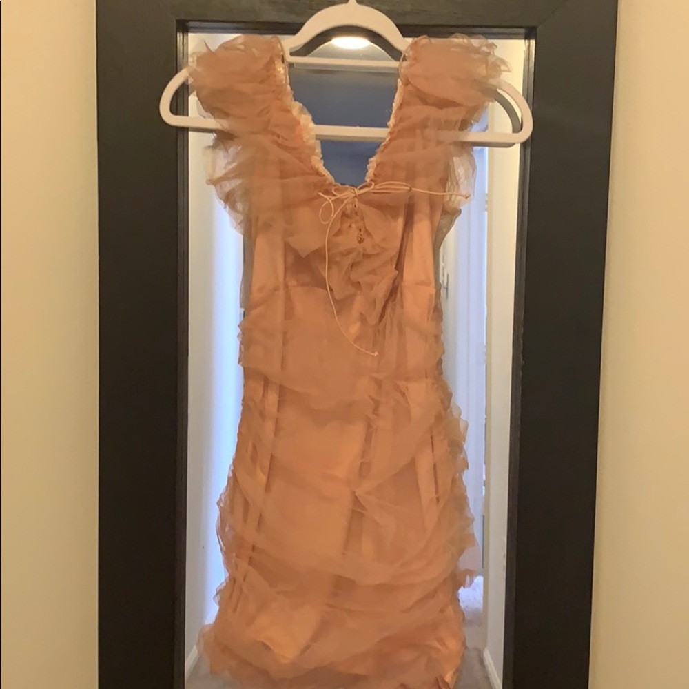 Rocking Ruched mini dress